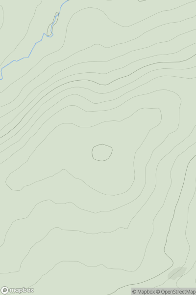 Thumbnail image for Wedder Dod [The Glenkens to Annandale] [NS759215] showing contour plot for surrounding peak